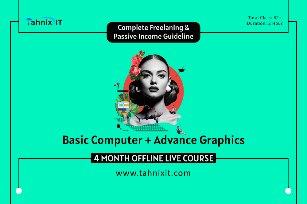 Advance Graphic Design + basic Computer Course by Tahnix IT